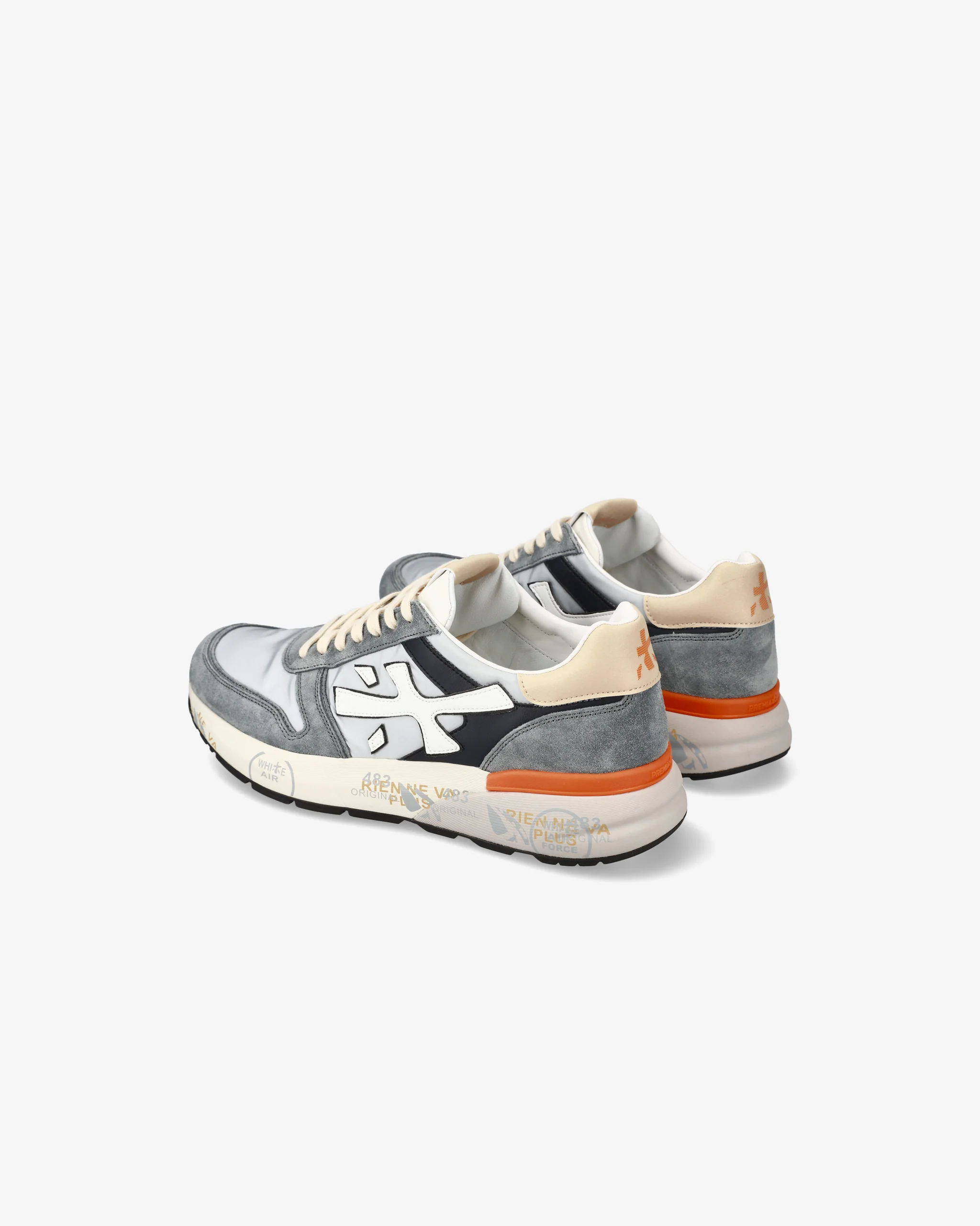 Premiata Homme Mick 7245 Bleu/Gris
